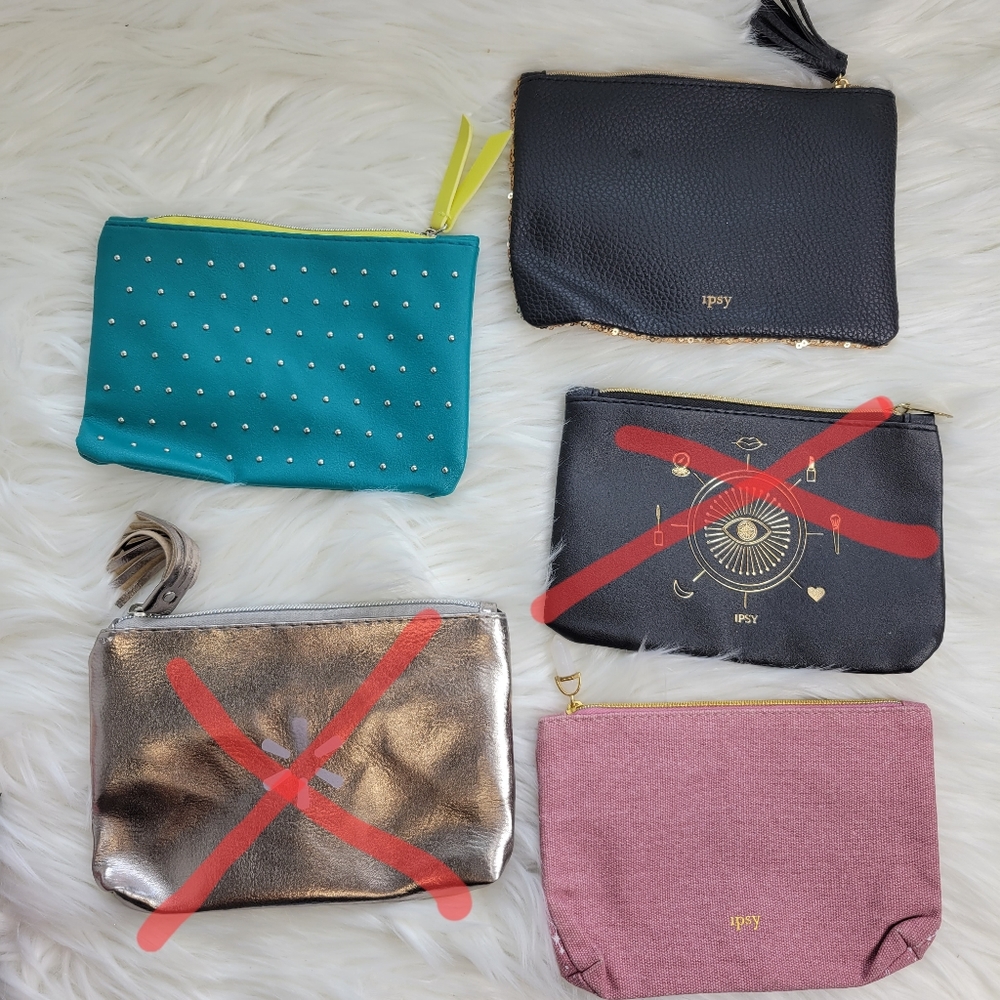 New Ipsy clinic walmart makeup storage cosmetic pouches - Picture 11 of 13